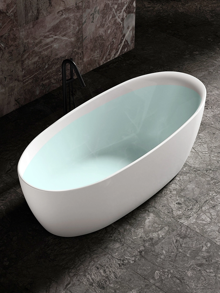 Freestanding Acrylic Slipper Bathtub