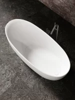 Freestanding Acrylic Slipper Bathtub