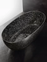 Freestanding Luxury Carbon Fiber Bathtub