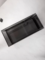 Rectangular Transparent Resin Bathtub