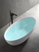 Solid Surface Oval Bathtub