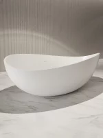 Special-shaped Freestanding Solid Surface Tub