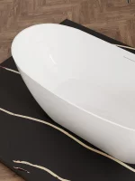 Acrylic Double Slipper Bathtub