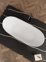 Acrylic Double Slipper Bathtub