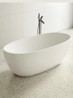 Acrylic Freestanding Oval-shaped Tub