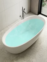 Acrylic Freestanding Oval-shaped Tub