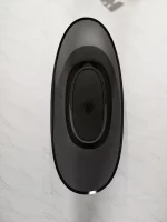 Black Transparent Slipper Tub