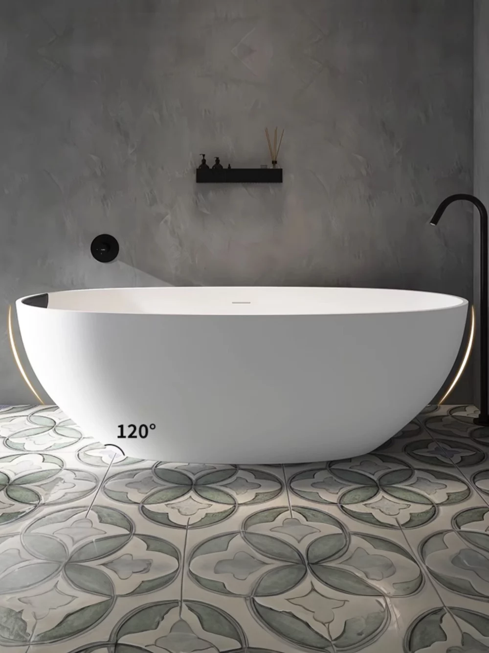 Freestanding Solid Surface Home Tub