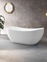 Large Double Slipper Acrylic Tub