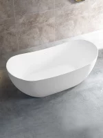 Large Double Slipper Acrylic Tub