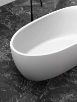 Luxury PMMA Solid Surface Bathtub