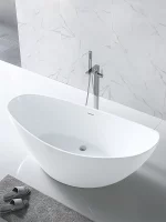 Modern Acrylic Single Slipper Tub