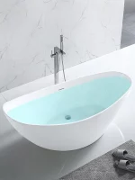 Modern Acrylic Single Slipper Tub