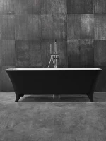 PMMA Solid Surface Bathtub on Legs