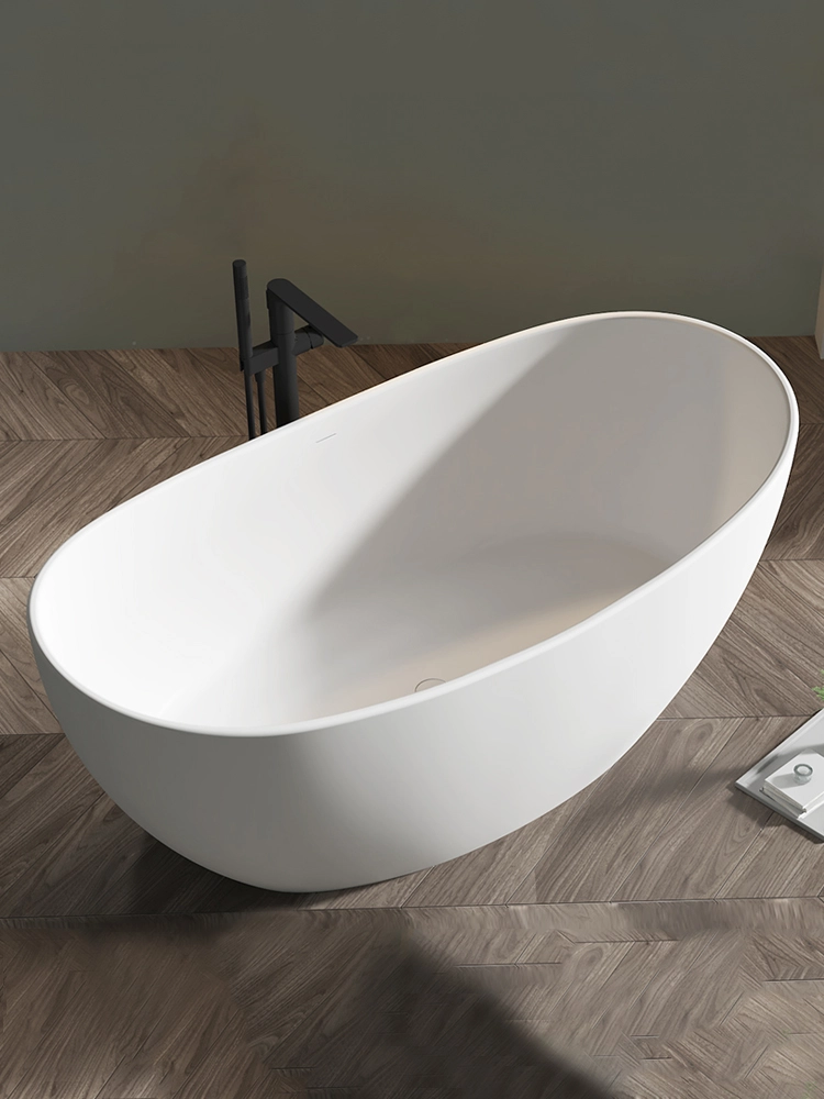 PMMA Solid Surface Double Slipper Tub