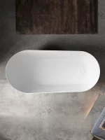 Single Slipper Acrylic Tub