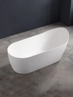 Single Slipper Acrylic Tub