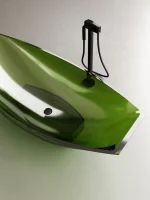 Transparent Resin Floating Bathtub