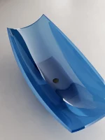 Transparent Resin Floating Bathtub