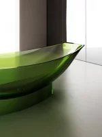 Transparent Resin Floating Bathtub